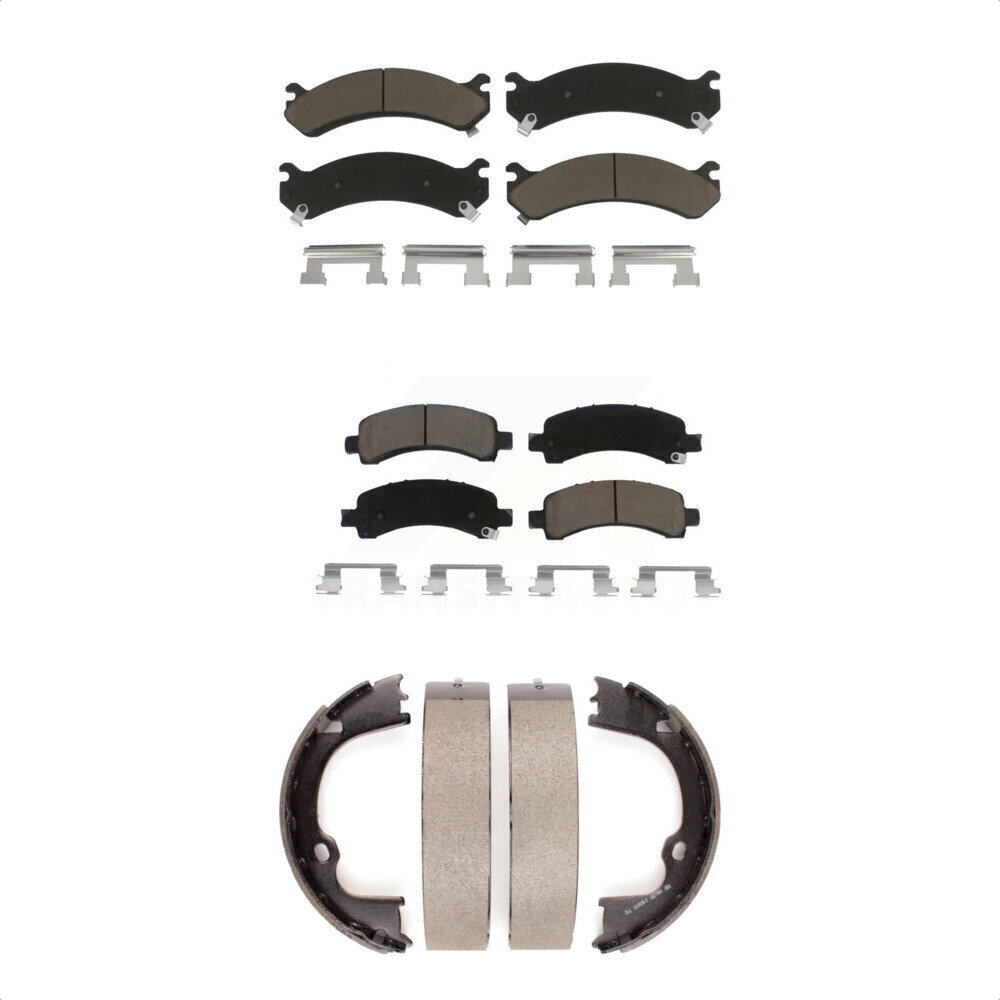 Transit Auto - KCN-100081 - Front and Rear Disc Brake Pad Kits