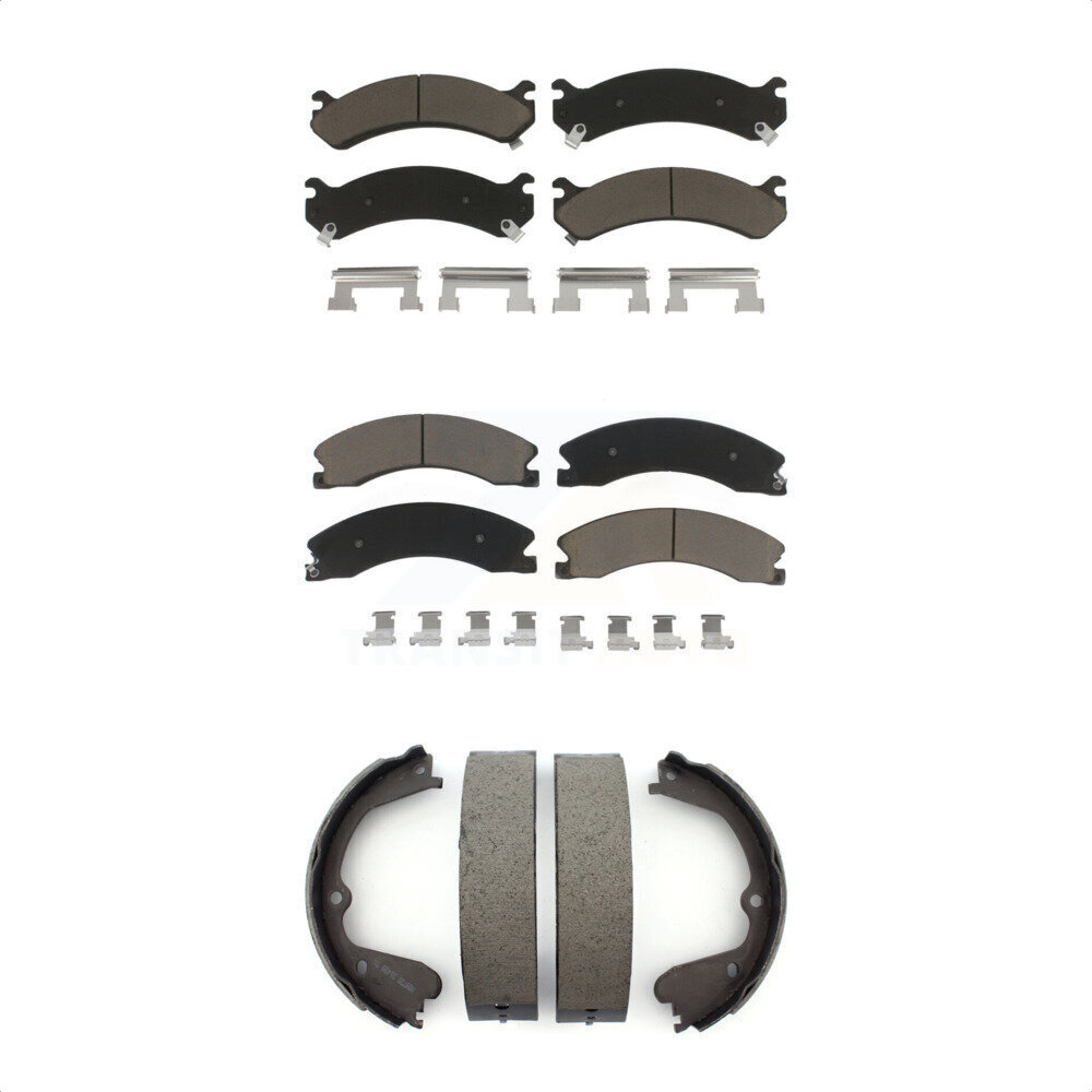 Transit Auto - KCN-100082 - Front and Rear Disc Brake Pad Kits