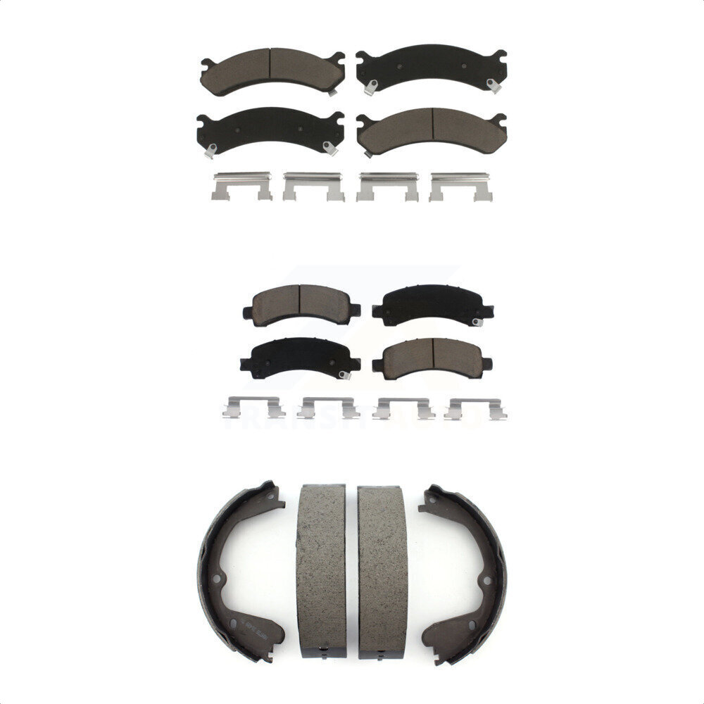 Transit Auto - KCN-100083 - Front and Rear Disc Brake Pad Kits