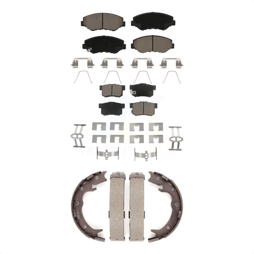 Transit Auto - KCN-100084 - Front and Rear Disc Brake Pad Kits