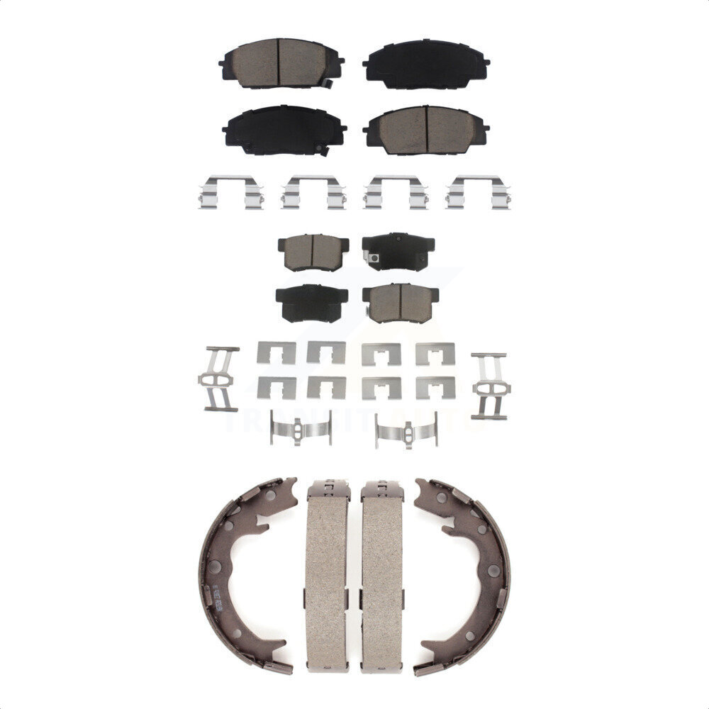 Transit Auto - KCN-100085 - Front and Rear Disc Brake Pad Kits
