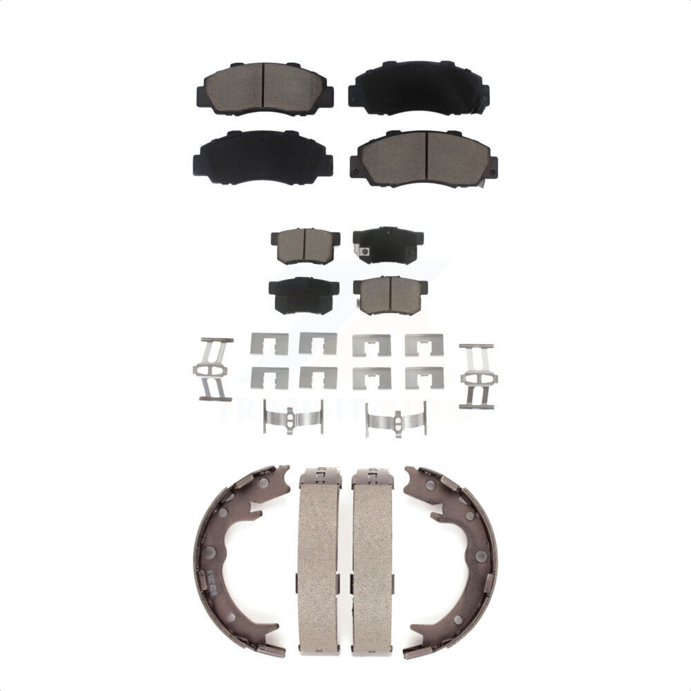 Transit Auto - KCN-100087 - Front and Rear Disc Brake Pad Kits