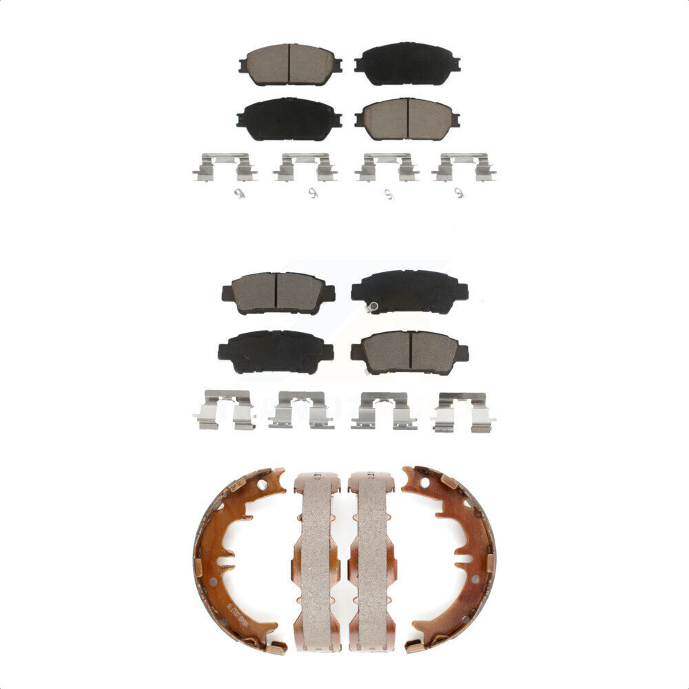 Transit Auto - KCN-100089 - Front and Rear Disc Brake Pad Kits