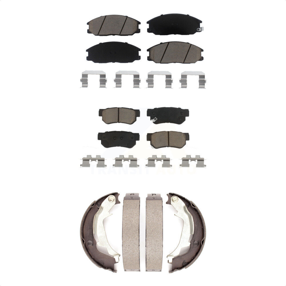 Transit Auto - KCN-100093 - Front and Rear Disc Brake Pad Kits
