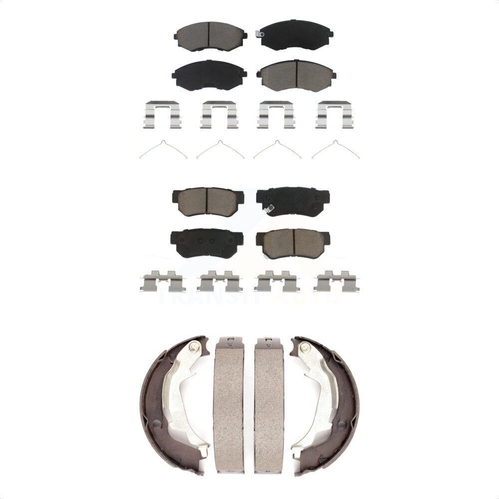 Transit Auto - KCN-100095 - Front and Rear Disc Brake Pad Kits