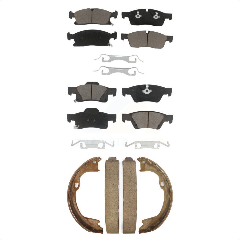 Transit Auto - KCN-100099 - Front and Rear Disc Brake Pad Kits