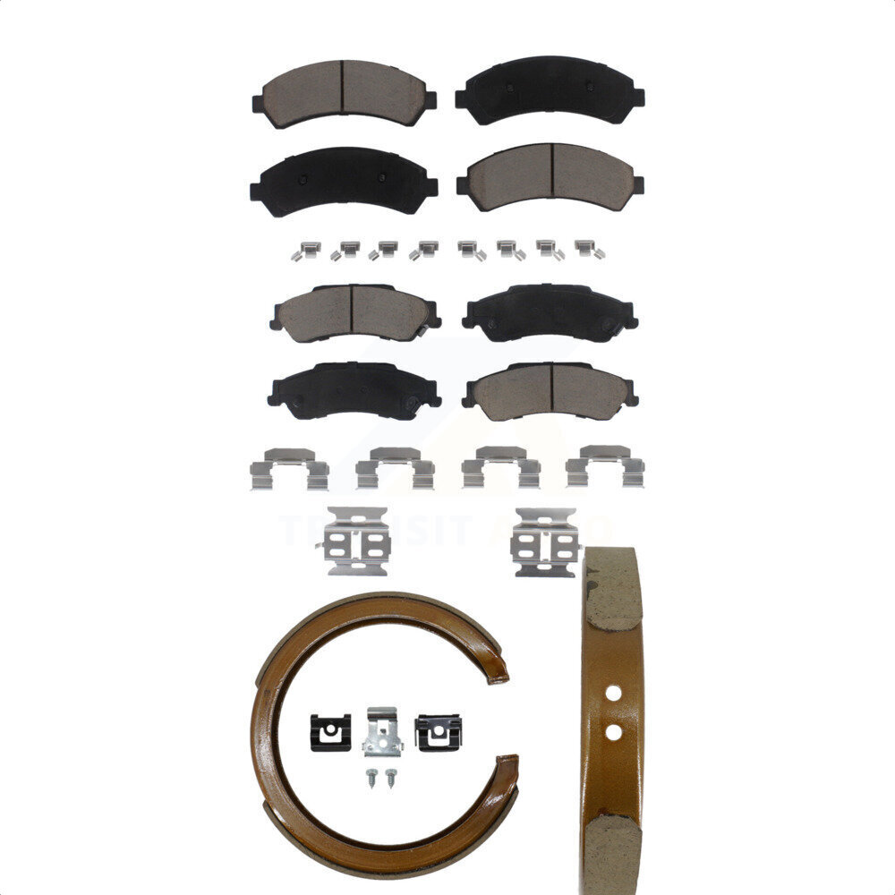 Transit Auto - KCN-100100 - Front and Rear Disc Brake Pad Kits