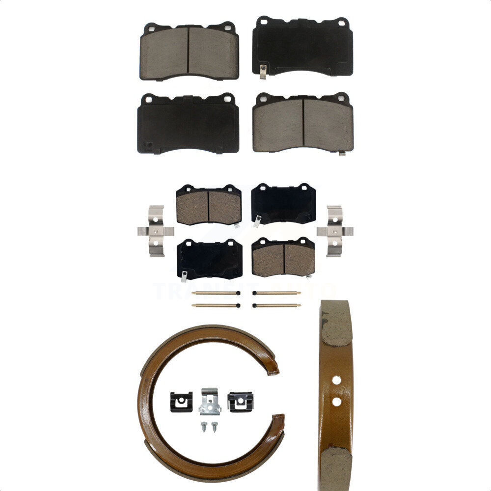 Transit Auto - KCN-100103 - Front and Rear Disc Brake Pad Kits