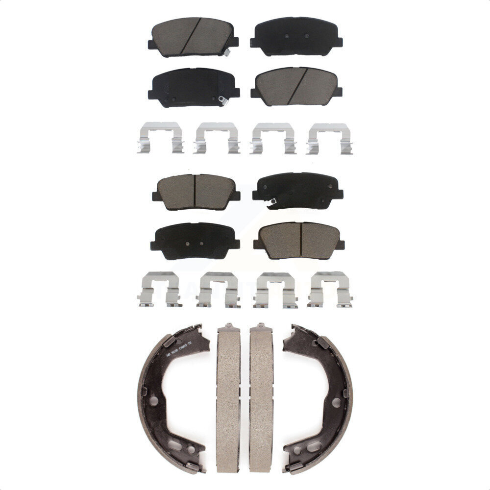 Transit Auto - KCN-100113 - Front and Rear Disc Brake Pad Kits
