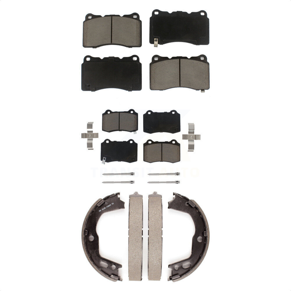 Transit Auto - KCN-100114 - Front and Rear Disc Brake Pad Kits