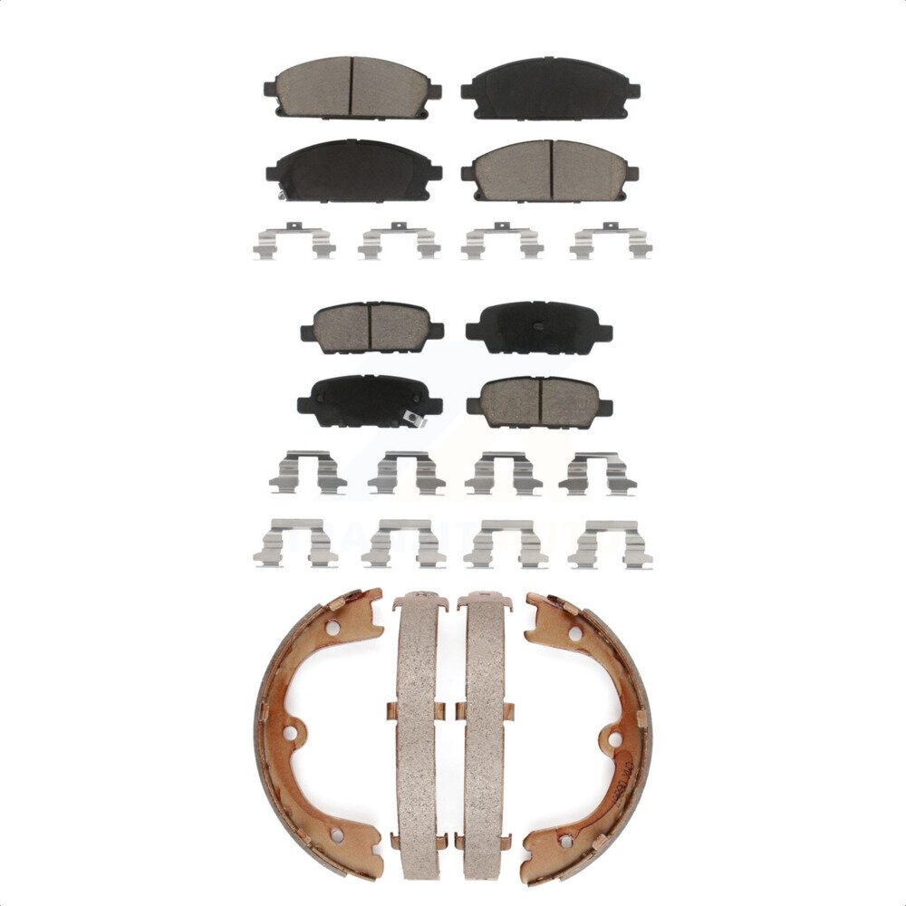 Transit Auto - KCN-100122 - Front and Rear Disc Brake Pad Kits