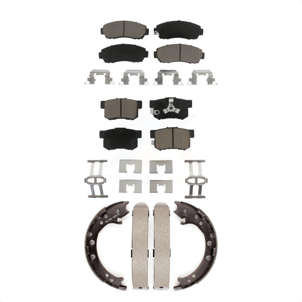 Transit Auto - KCN-100127 - Front and Rear Disc Brake Pad Kits