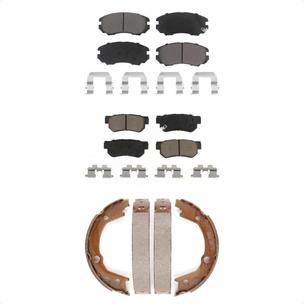 Transit Auto - KCN-100129 - Front and Rear Disc Brake Pad Kits