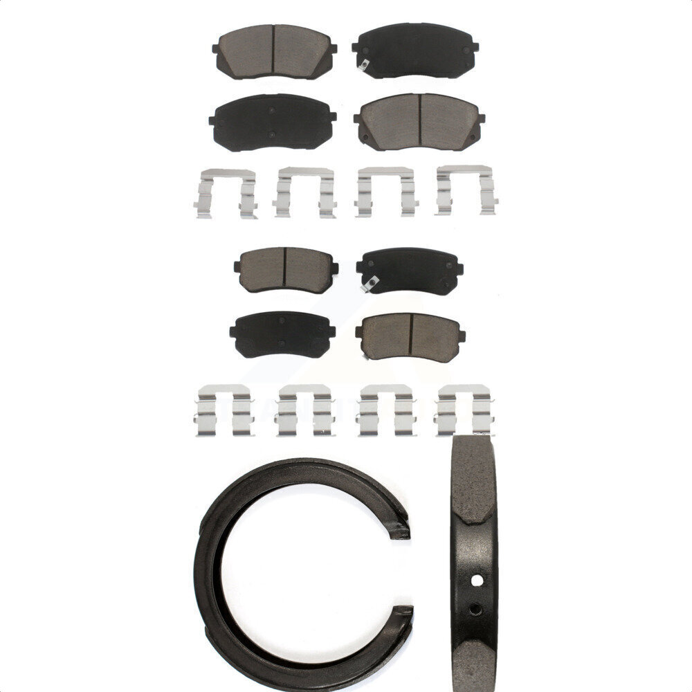 Transit Auto - KCN-100146 - Front and Rear Disc Brake Pad Kits