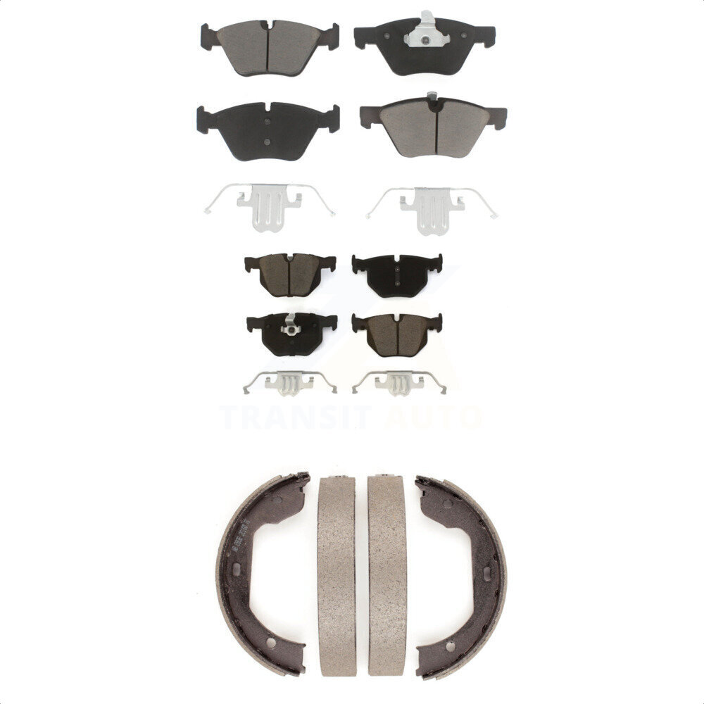Transit Auto - KCN-100153 - Front and Rear Disc Brake Pad Kits