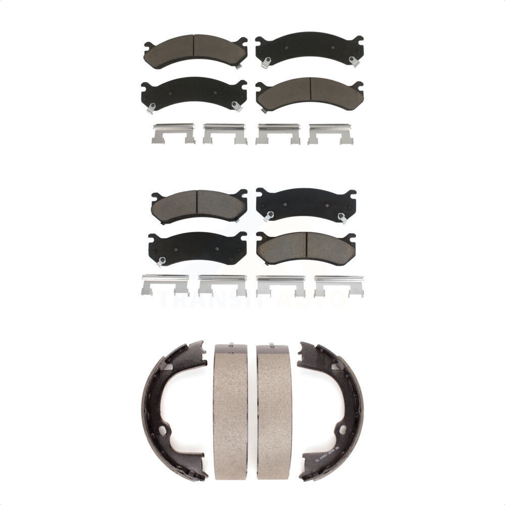 Transit Auto - KCN-100159 - Front and Rear Disc Brake Pad Kits