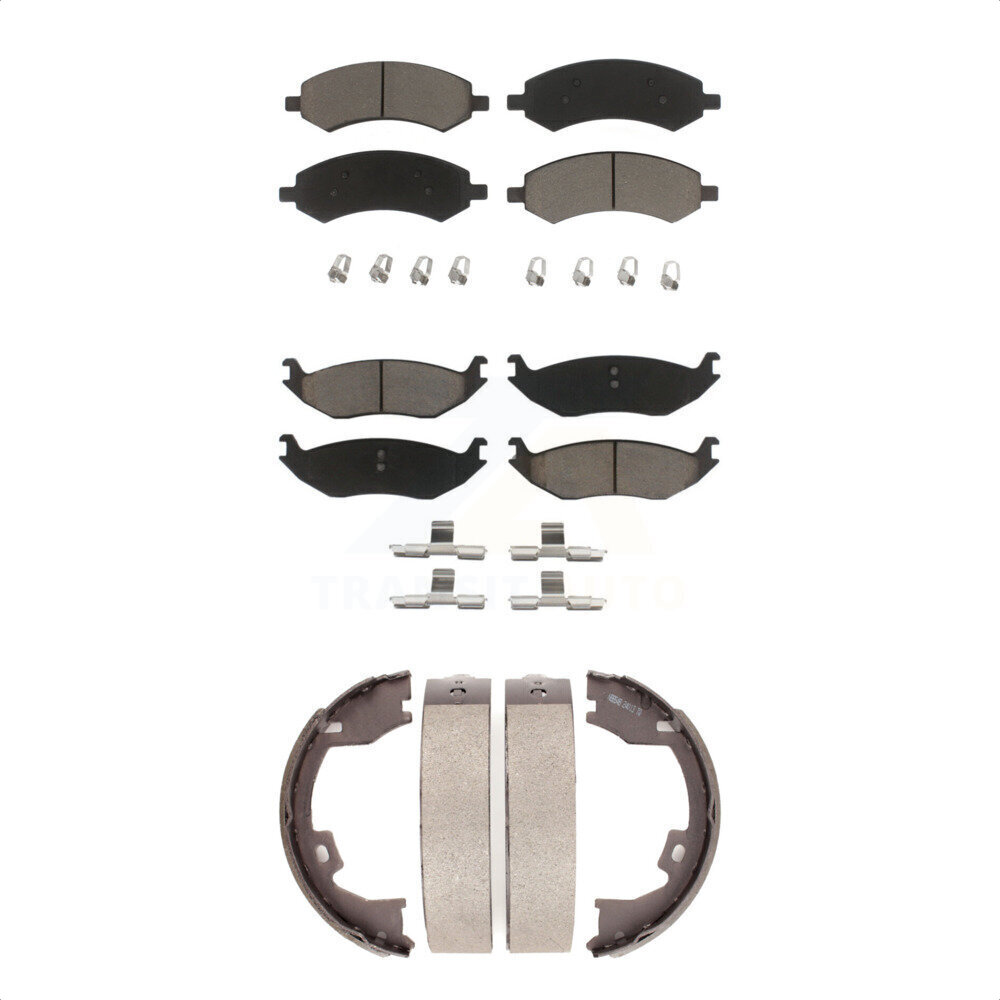 Transit Auto - KCN-100165 - Front and Rear Disc Brake Pad Kits
