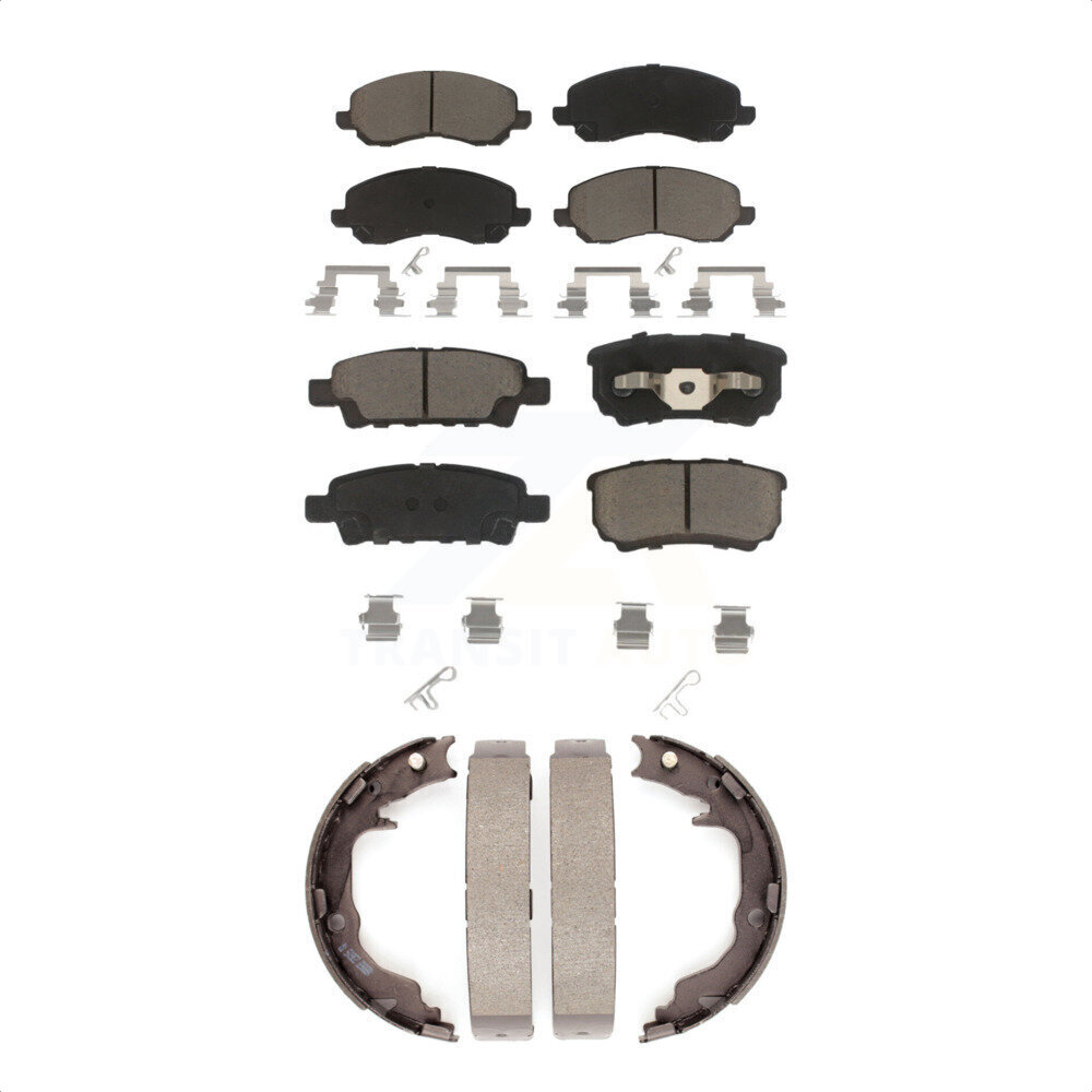 Transit Auto - KCN-100169 - Front and Rear Disc Brake Pad Kits
