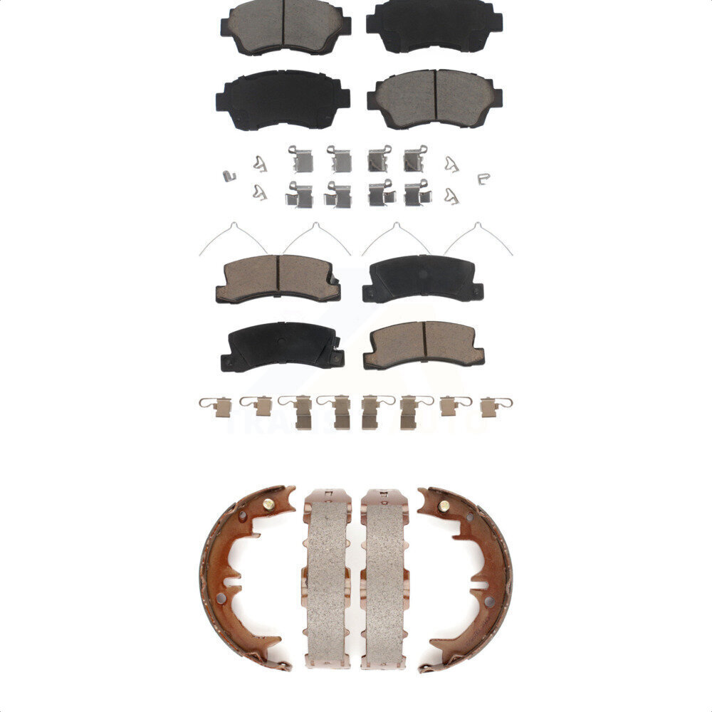 Transit Auto - KCN-100180 - Front and Rear Disc Brake Pad Kits