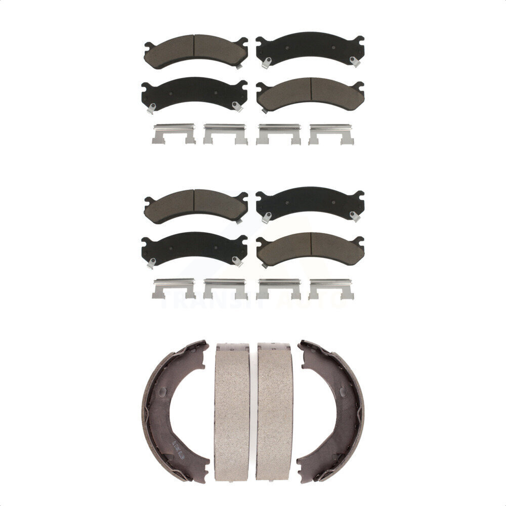 Transit Auto - KCN-100194 - Front and Rear Disc Brake Pad Kits