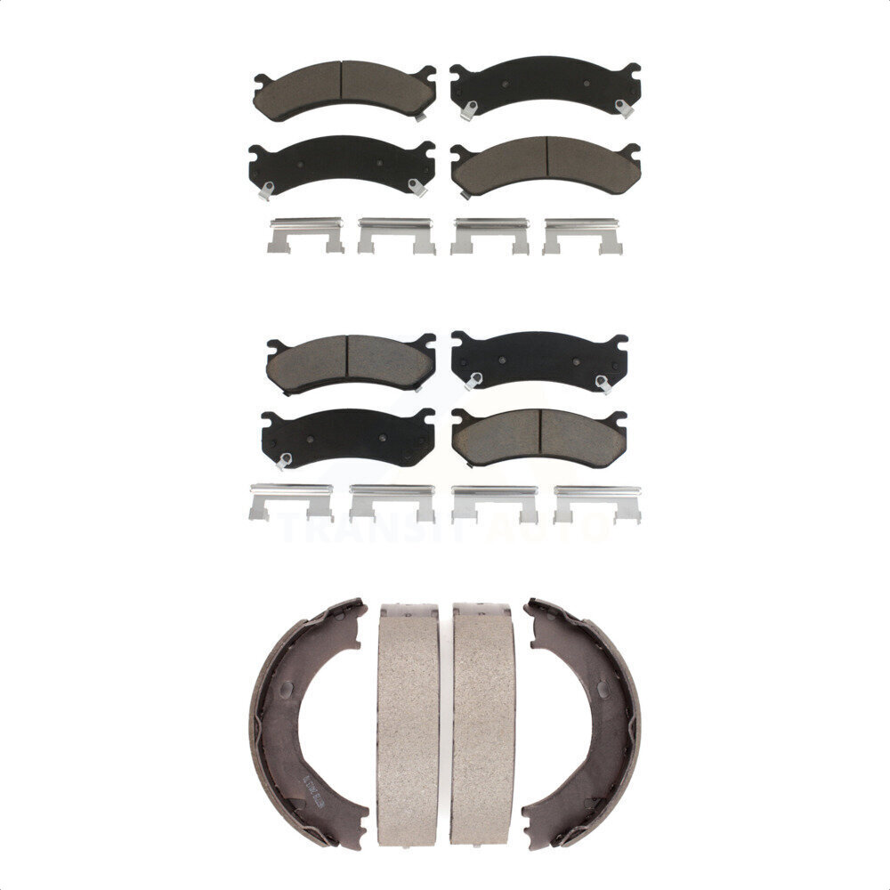 Transit Auto - KCN-100197 - Front and Rear Disc Brake Pad Kits