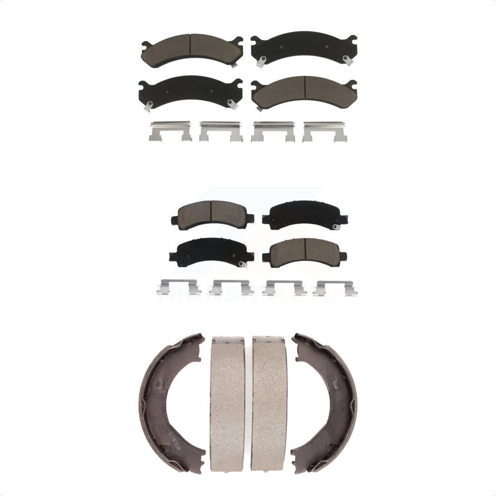 Transit Auto - KCN-100200 - Front and Rear Disc Brake Pad Kits