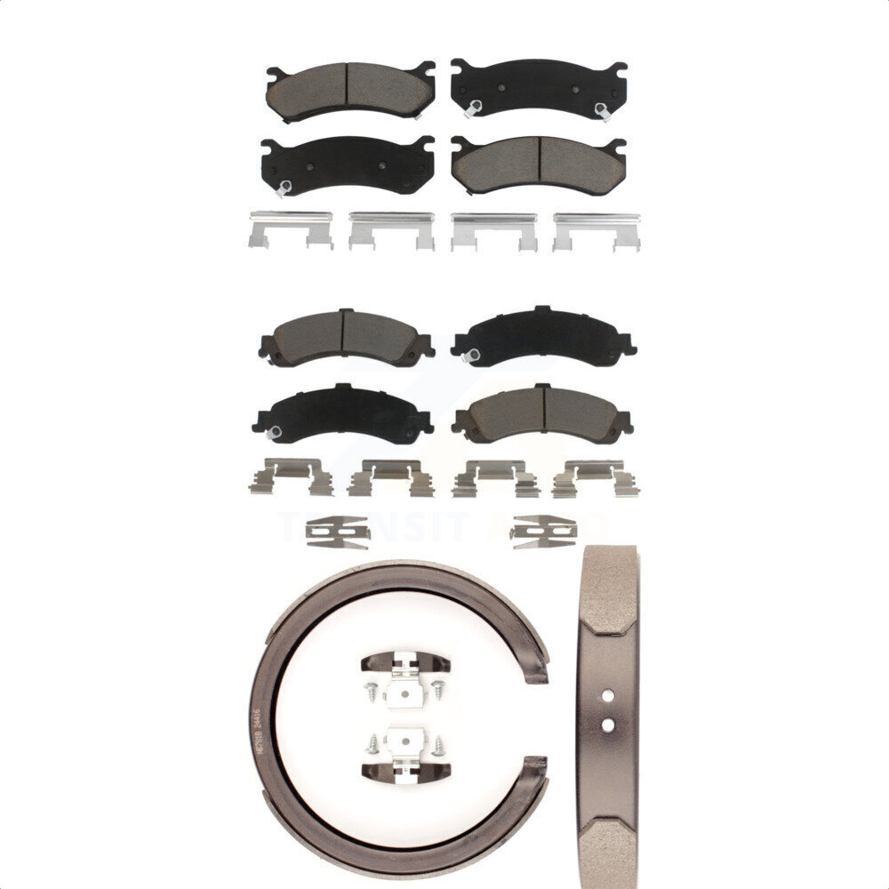 Transit Auto - KCN-100208 - Front and Rear Disc Brake Pad Kits