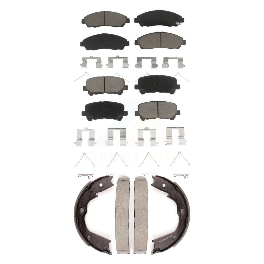 Transit Auto - KCN-100211 - Front and Rear Disc Brake Pad Kits