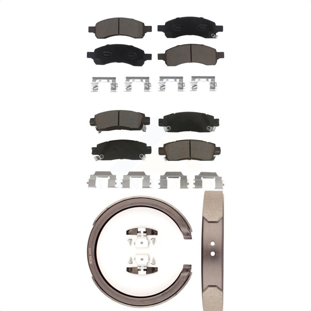 Transit Auto - KCN-100214 - Front and Rear Disc Brake Pad Kits