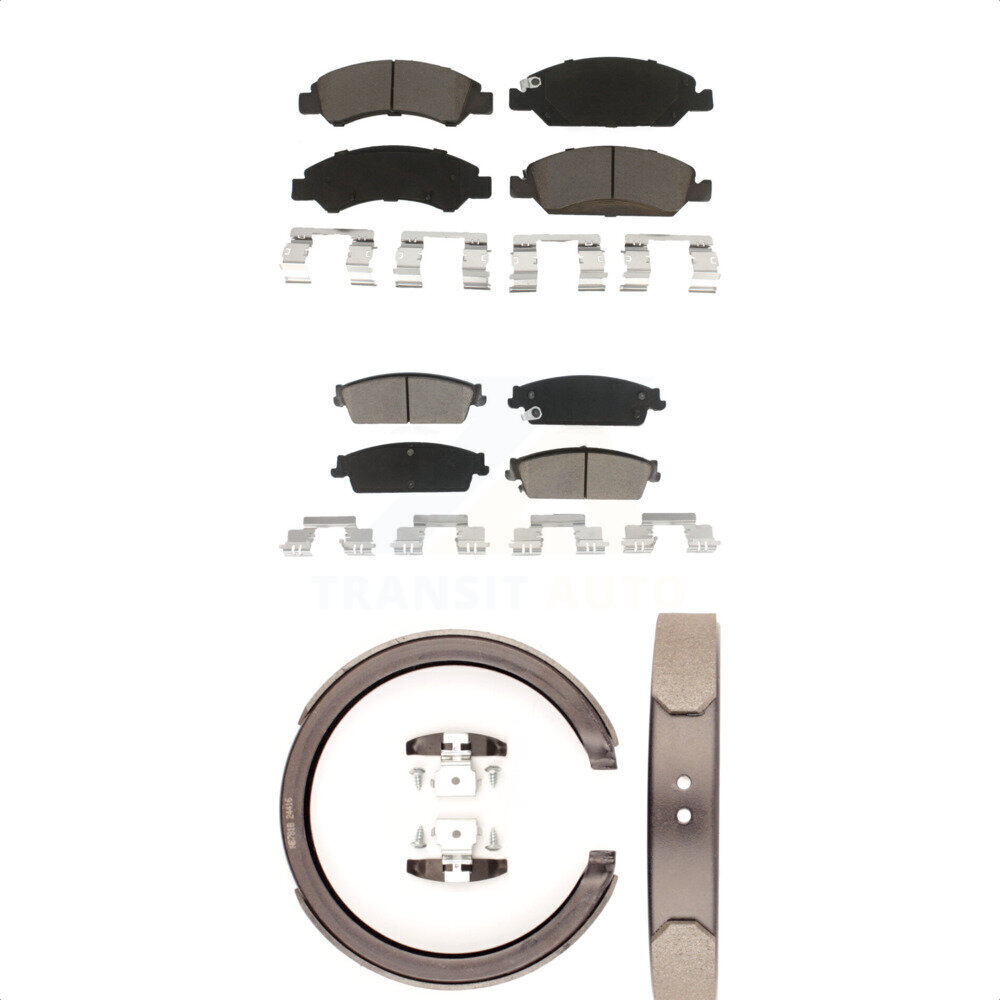 Transit Auto - KCN-100215 - Front and Rear Disc Brake Pad Kits