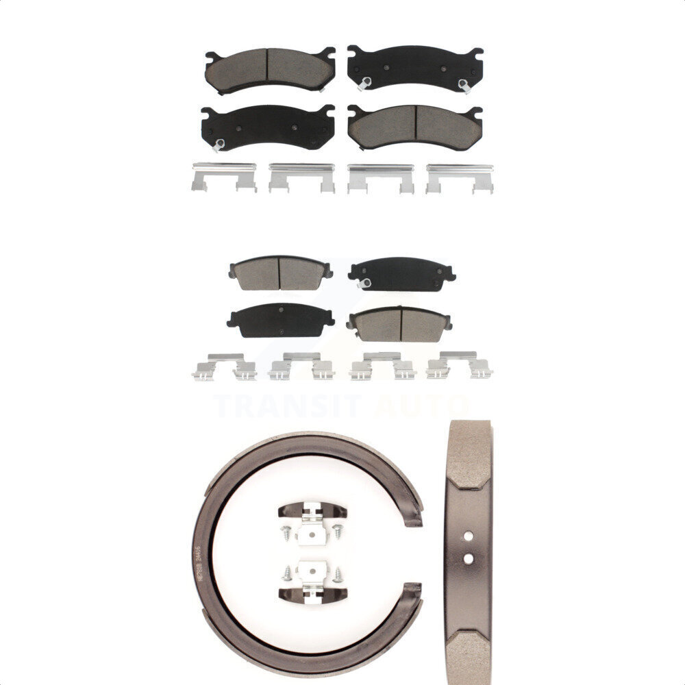 Transit Auto - KCN-100220 - Front and Rear Disc Brake Pad Kits