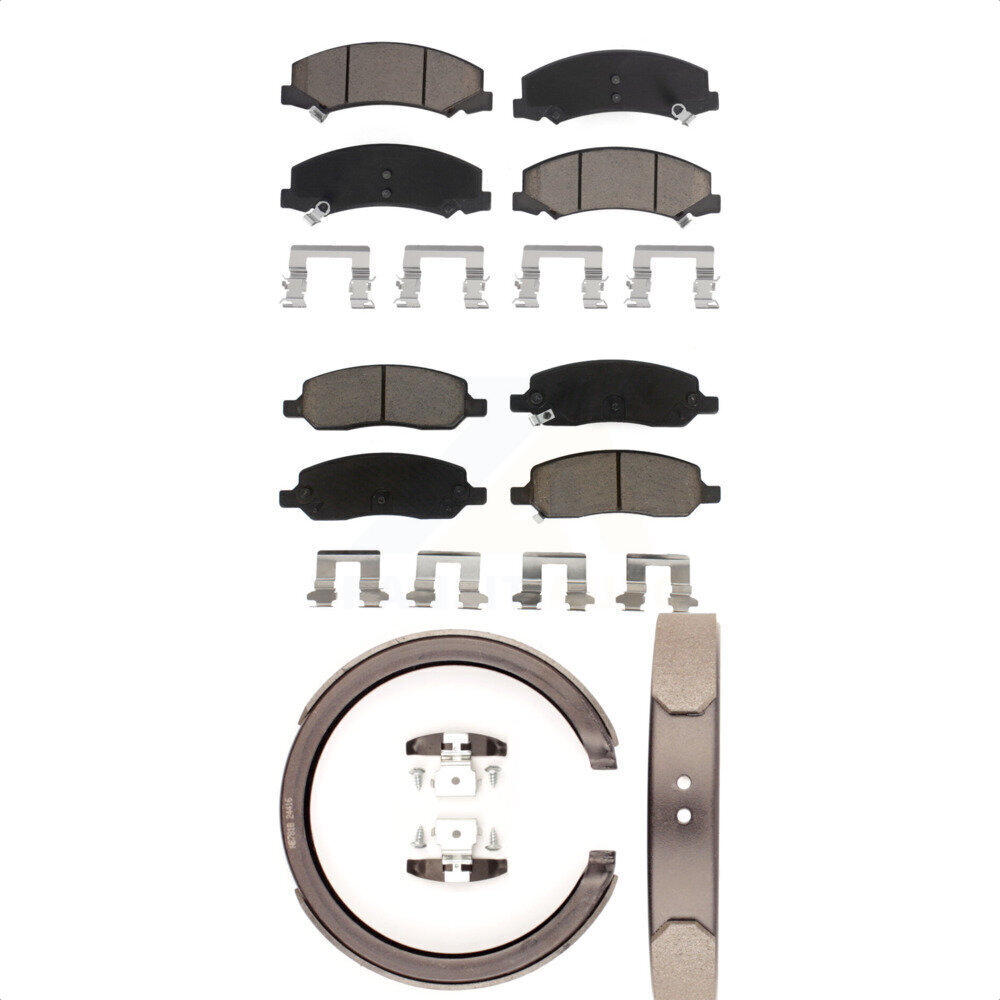 Transit Auto - KCN-100222 - Front and Rear Disc Brake Pad Kits