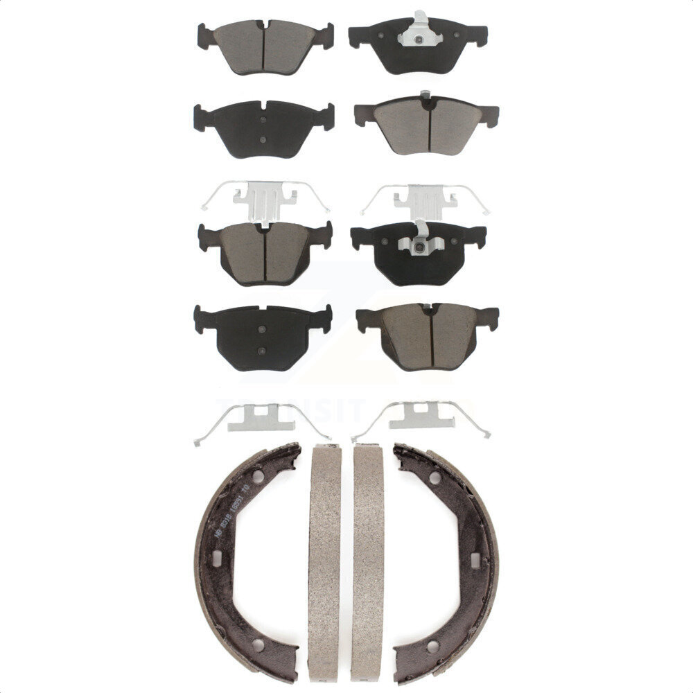 Transit Auto - KCN-100227 - Front and Rear Disc Brake Pad Kits