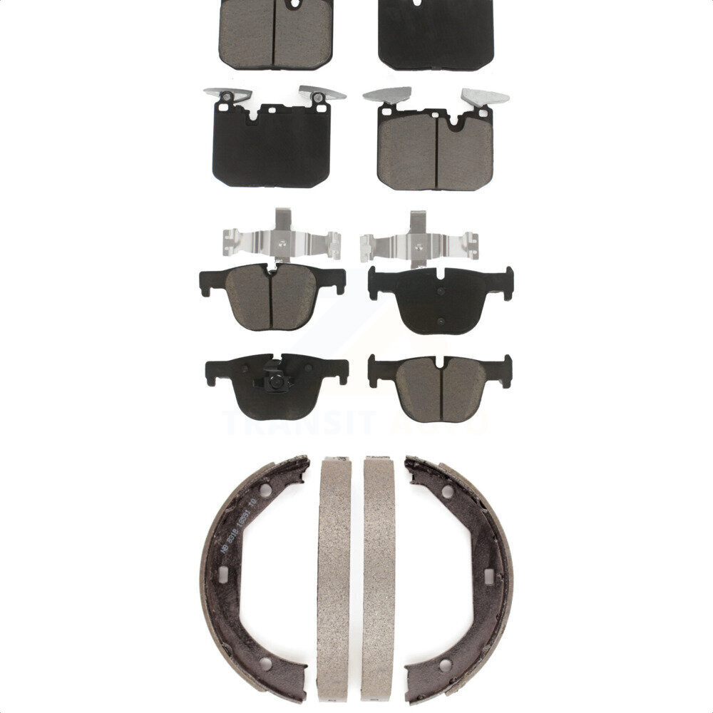 Transit Auto - KCN-100230 - Front and Rear Disc Brake Pad Kits