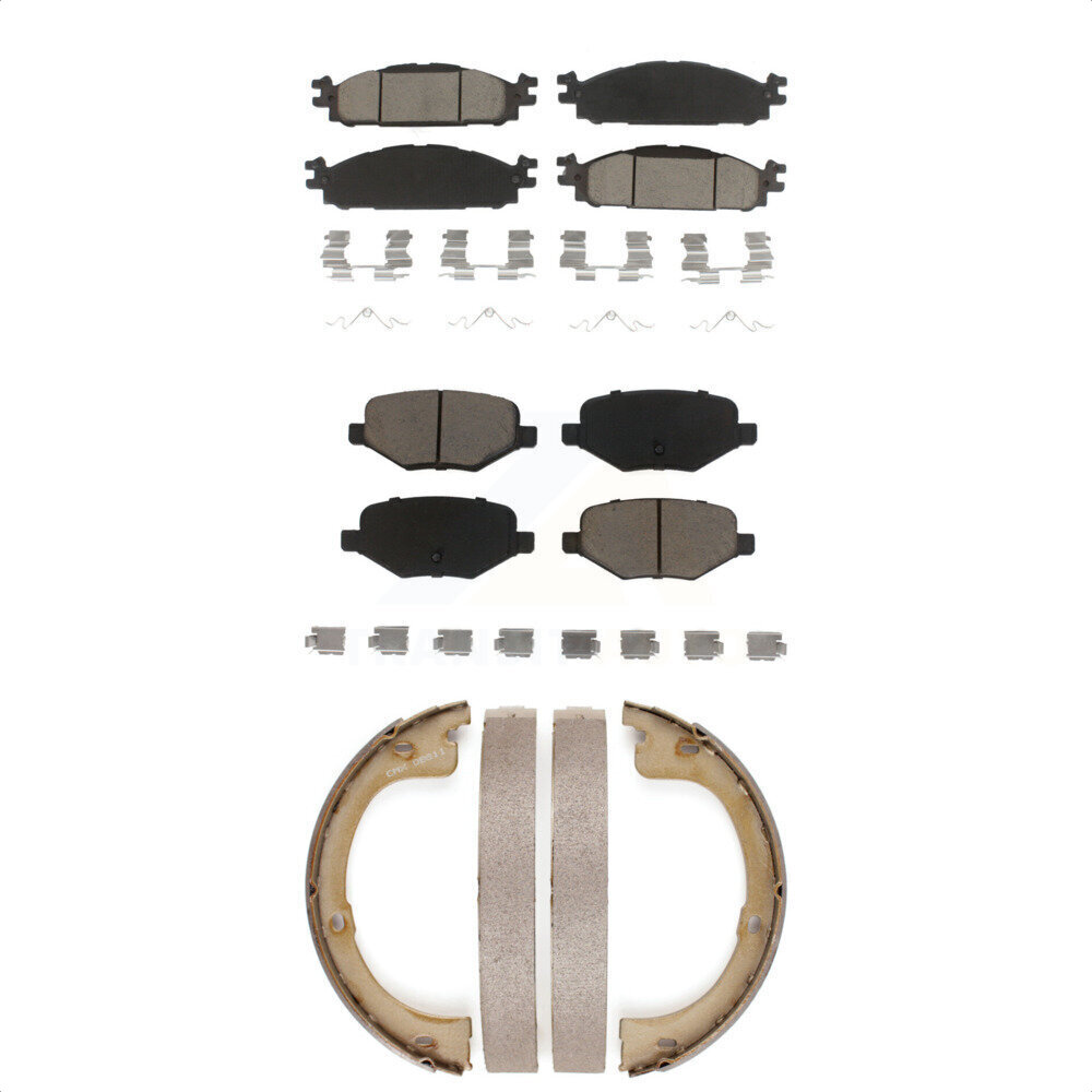 Transit Auto - KCN-100232 - Front and Rear Disc Brake Pad Kits
