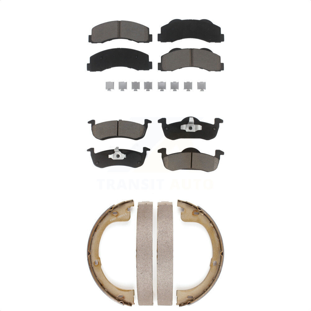 Transit Auto - KCN-100234 - Front and Rear Disc Brake Pad Kits