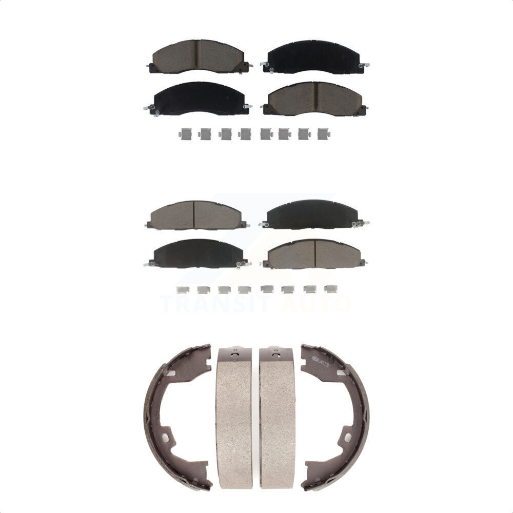 Transit Auto - KCN-100252 - Front and Rear Disc Brake Pad Kits