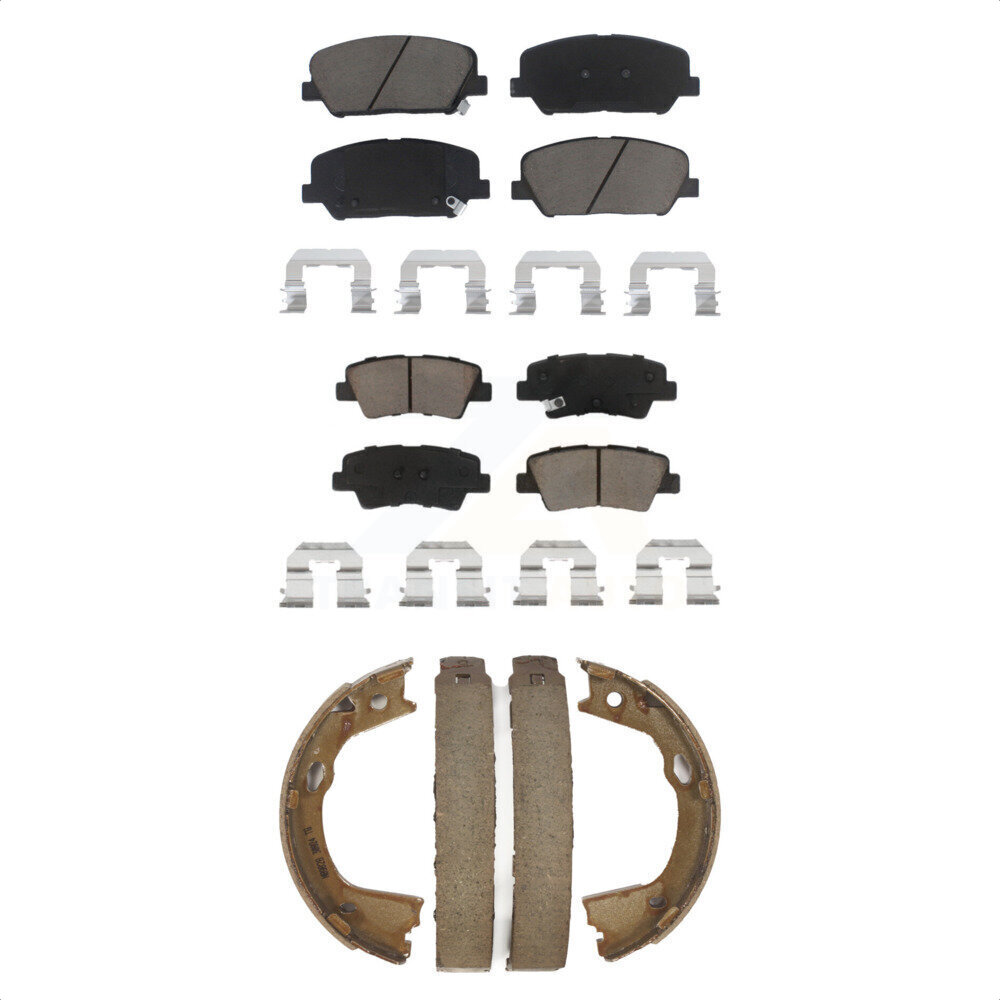 Transit Auto - KCN-100261 - Front and Rear Disc Brake Pad Kits