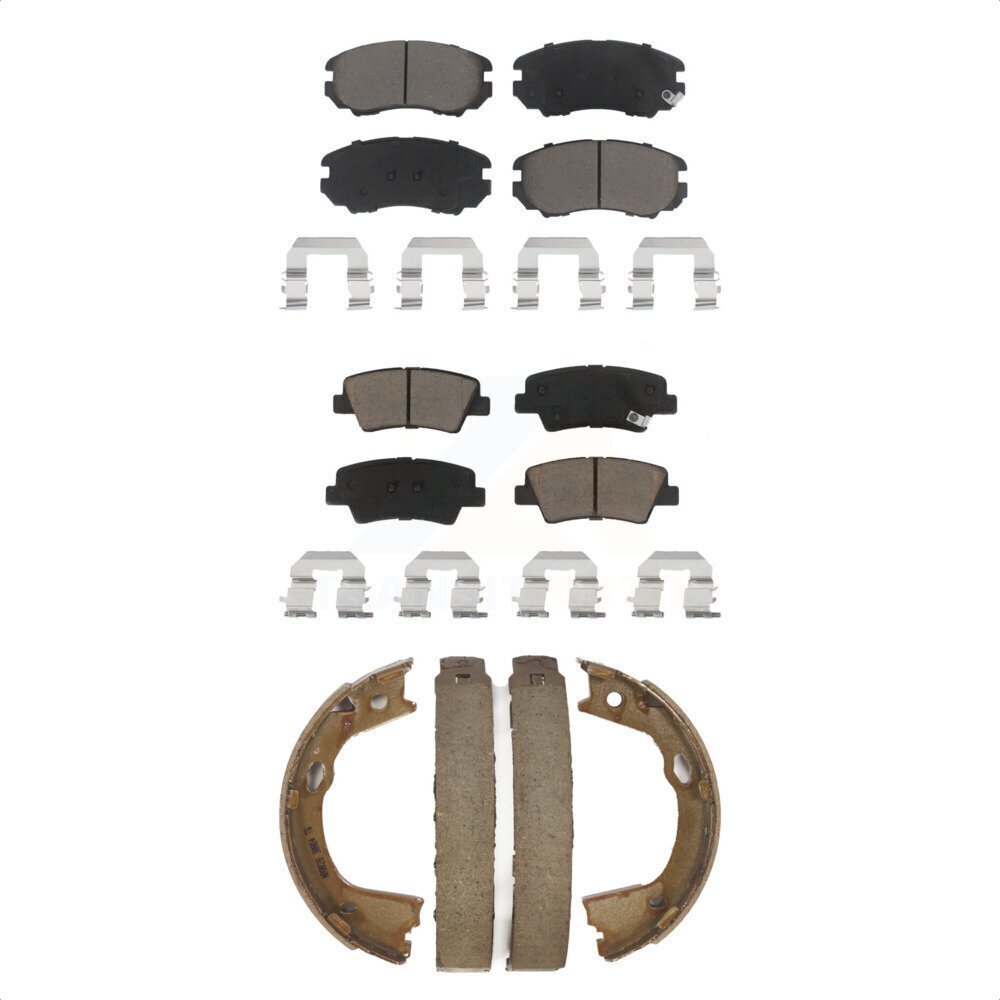 Transit Auto - KCN-100265 - Front and Rear Disc Brake Pad Kits