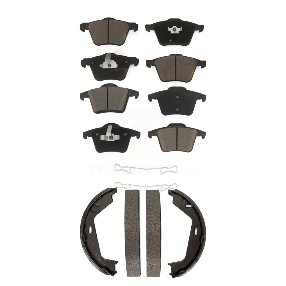 Transit Auto - KCN-100266 - Front and Rear Disc Brake Pad Kits
