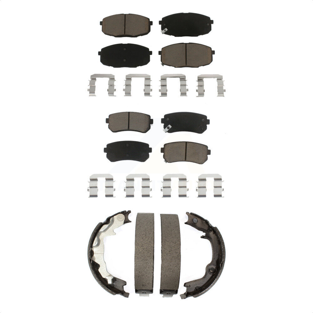 Transit Auto - KCN-100274 - Front and Rear Disc Brake Pad Kits