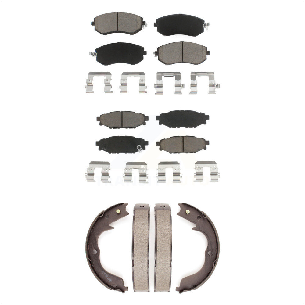 Transit Auto - KCN-100279 - Front and Rear Disc Brake Pad Kits