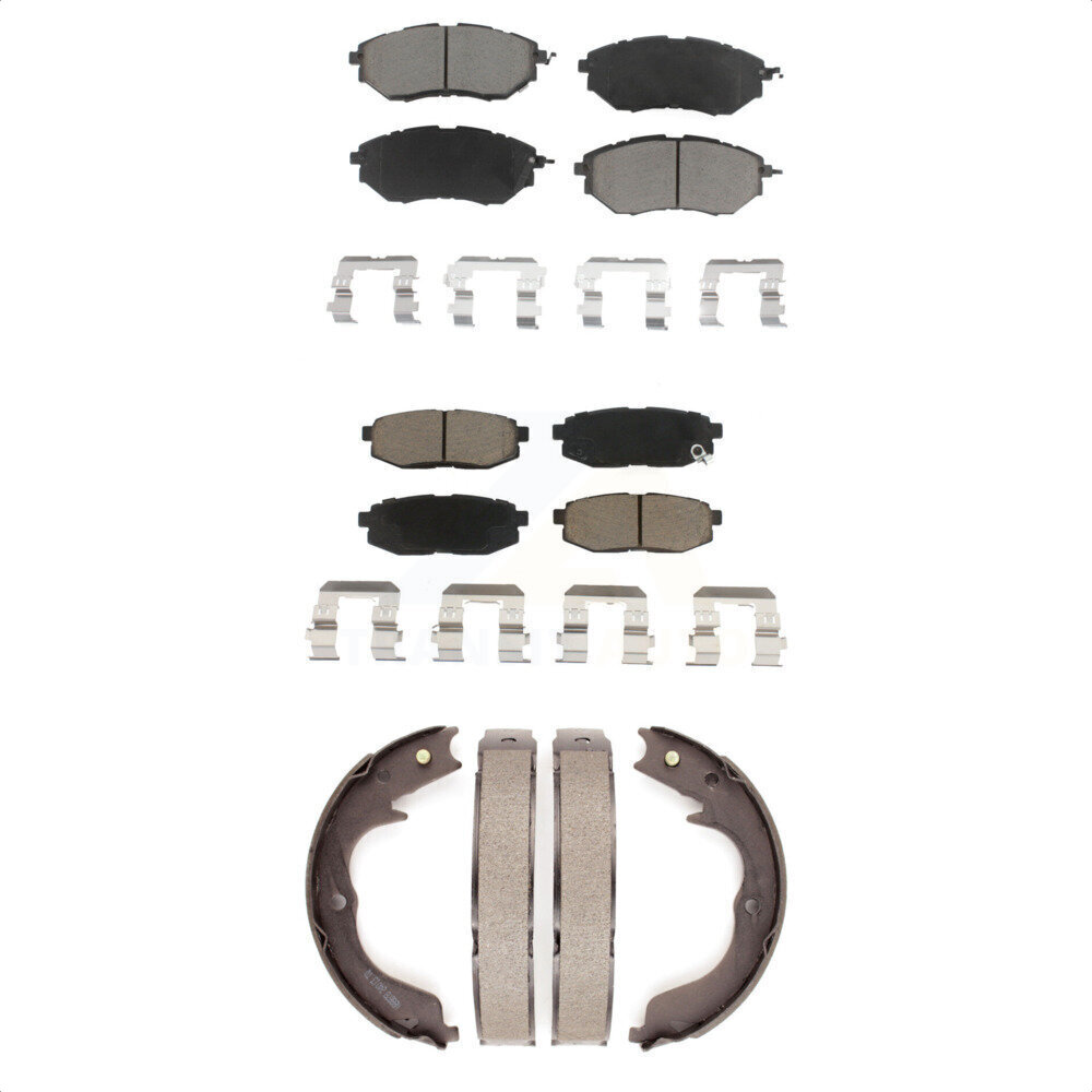 Transit Auto - KCN-100280 - Front and Rear Disc Brake Pad Kits