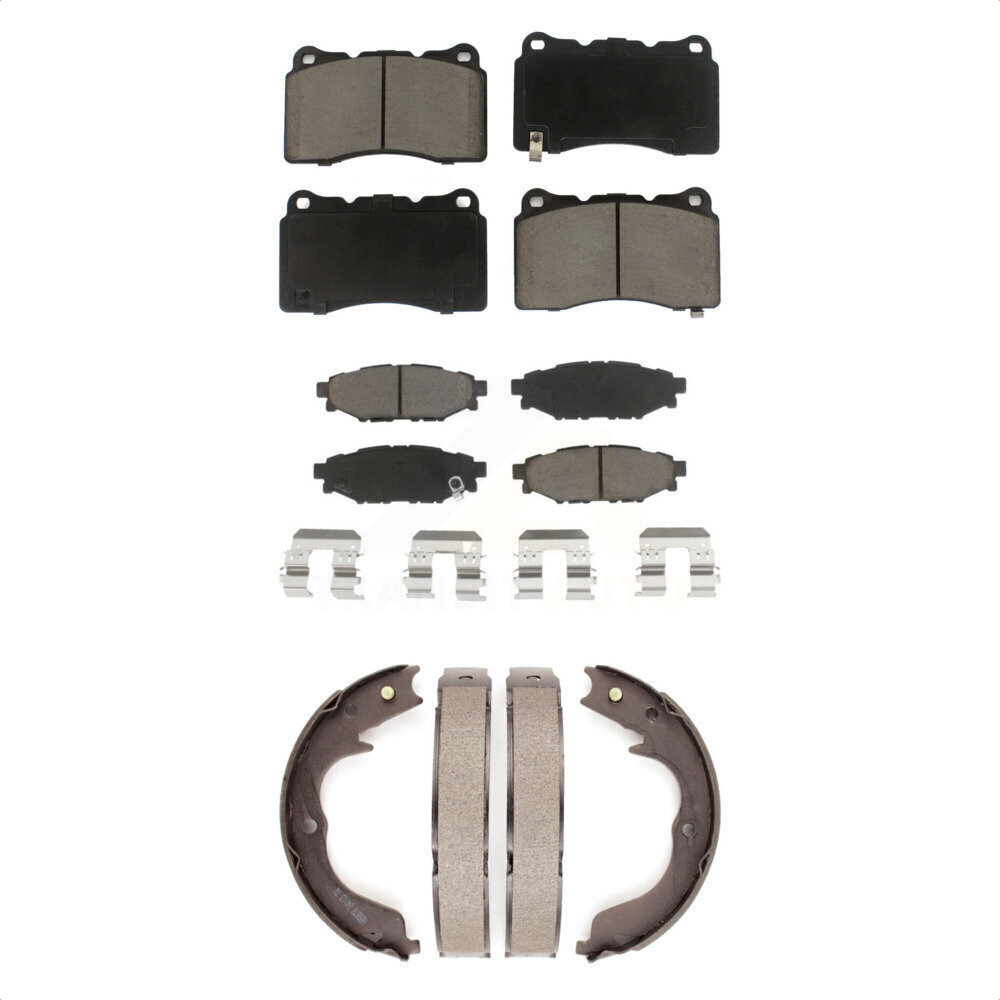 Transit Auto - KCN-100283 - Front and Rear Disc Brake Pad Kits