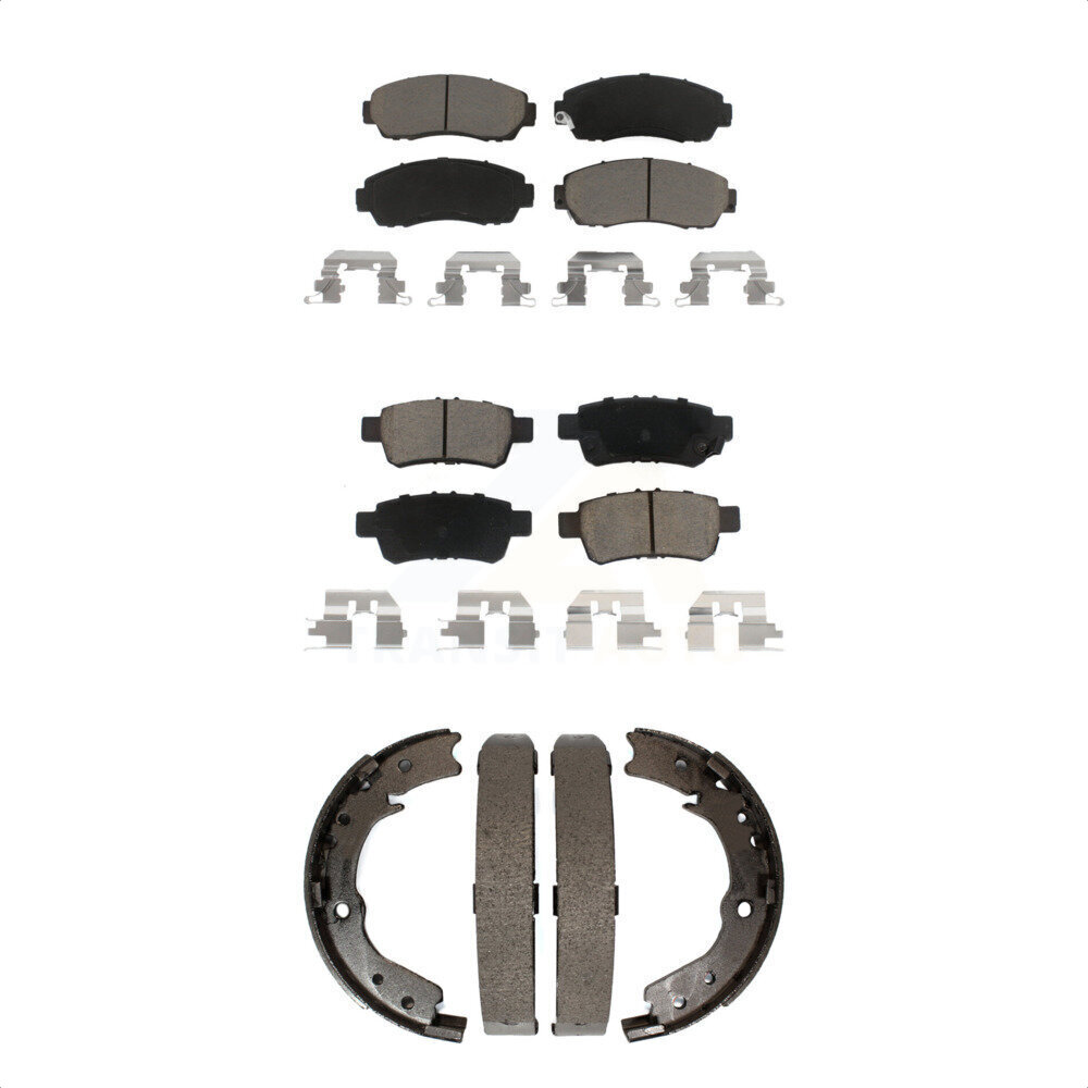 Transit Auto - KCN-100286 - Front and Rear Disc Brake Pad Kits