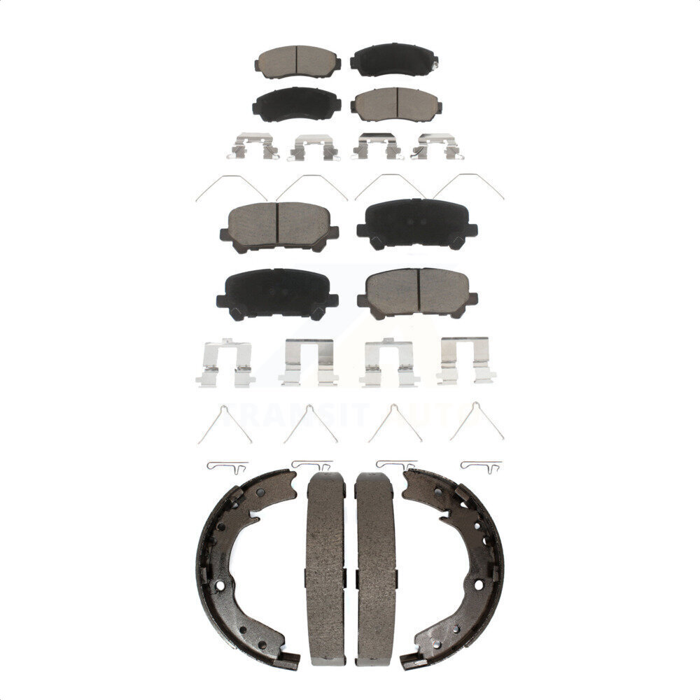 Transit Auto - KCN-100287 - Front and Rear Disc Brake Pad Kits