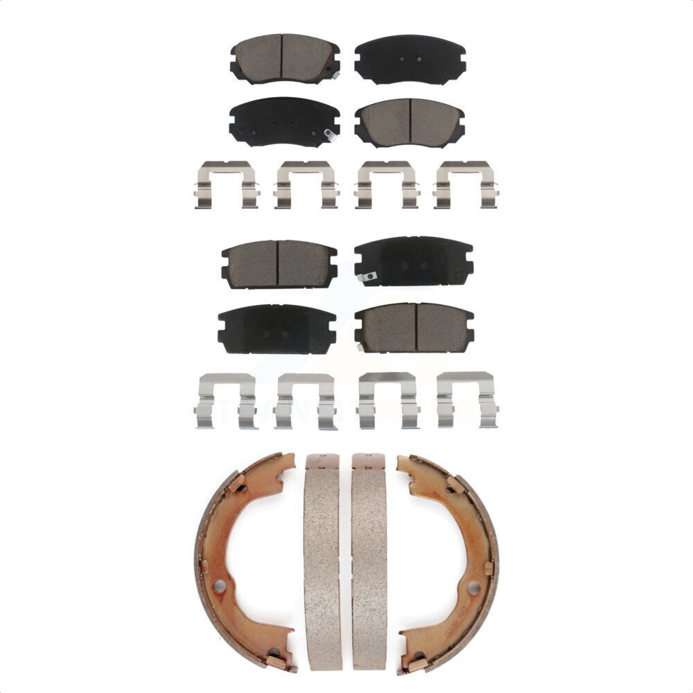 Transit Auto - KCN-100289 - Front and Rear Disc Brake Pad Kits