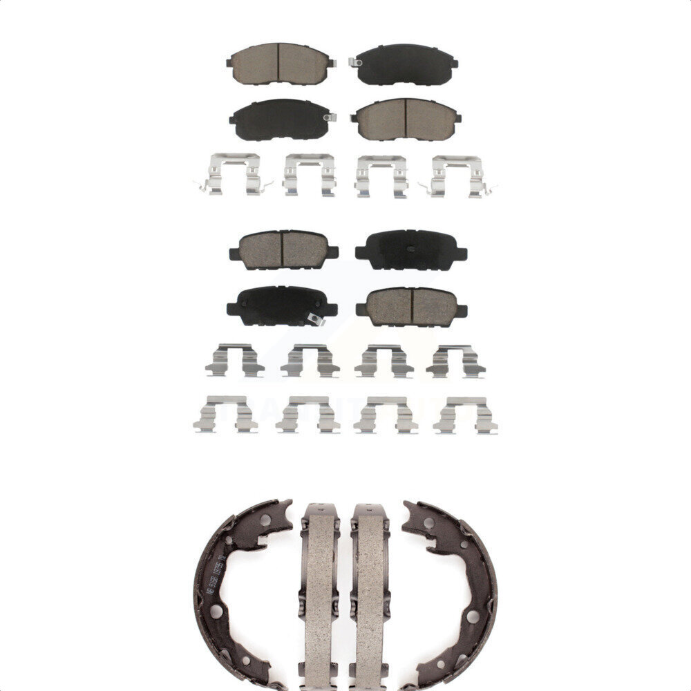 Transit Auto - KCN-100293 - Front and Rear Disc Brake Pad Kits