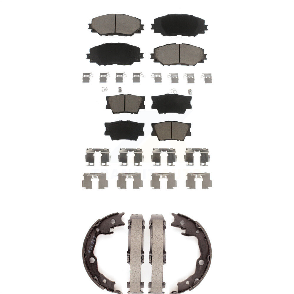 Transit Auto - KCN-100294 - Front and Rear Disc Brake Pad Kits