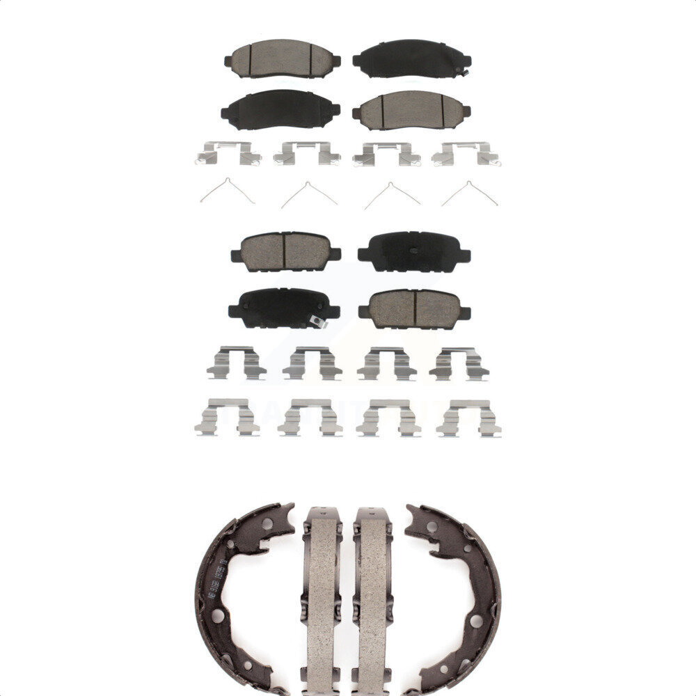 Transit Auto - KCN-100297 - Front and Rear Disc Brake Pad Kits